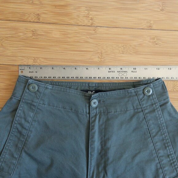 Uniqlo C Cotton Wide Pants - Olive - size 0 - Picture 7 of 8